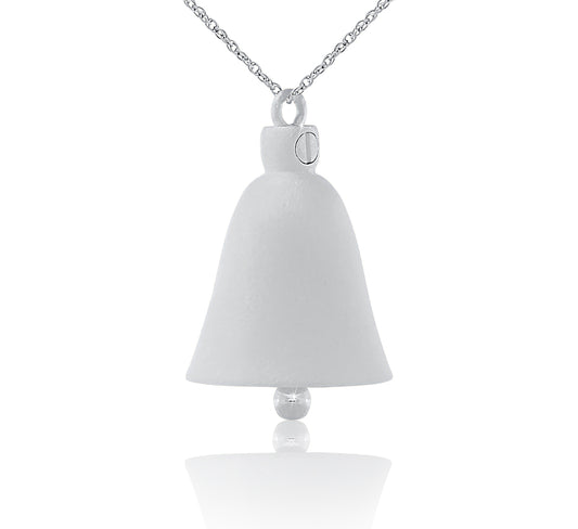 Large Silver Bell Keepsake Ornament